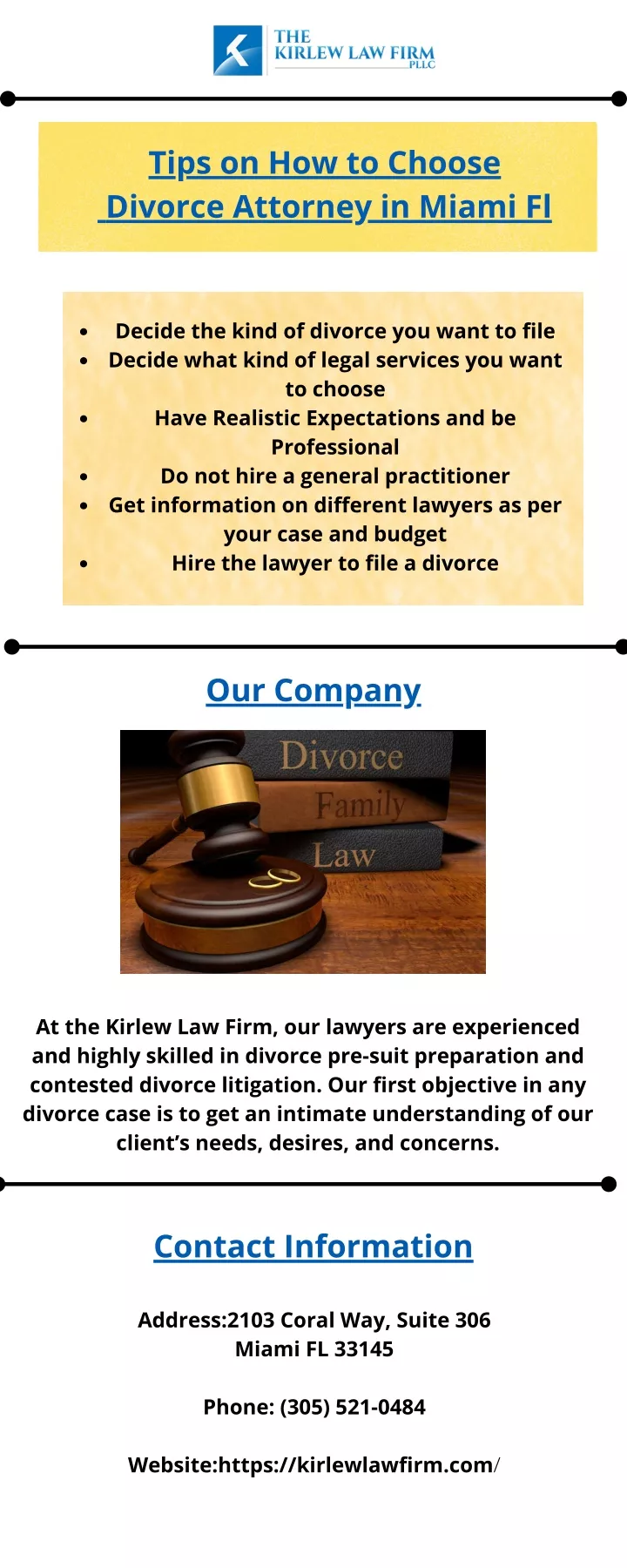 tips on how to choose divorce attorney in miami fl