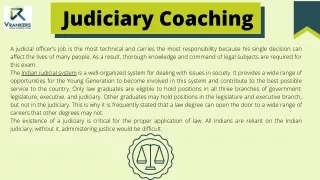 Best Judiciary Coaching in India