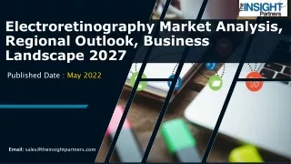 Electroretinography Market Key Leaders, Emerging Technology, future 2027