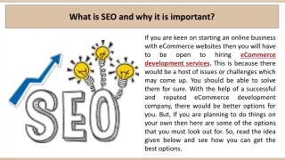 what is seo and why it is important