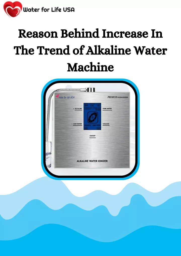 reason behind increase in the trend of alkaline