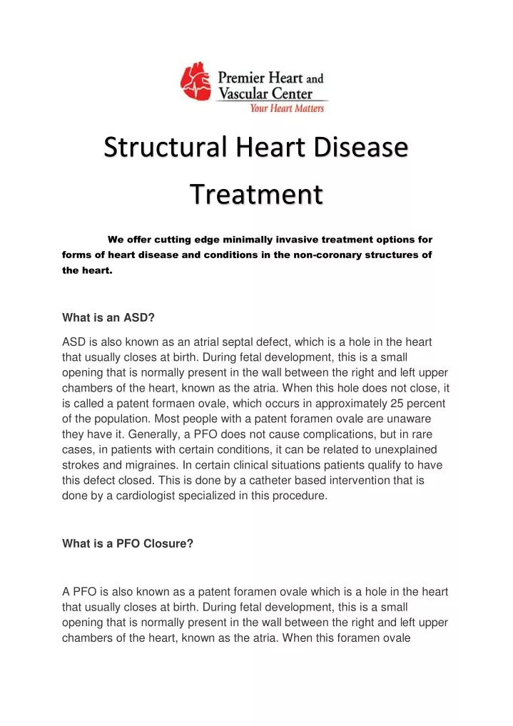 structural heart disease