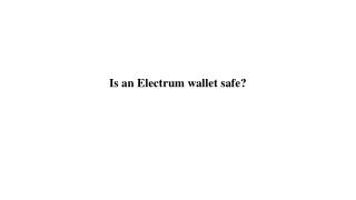is an electrum wallet safe