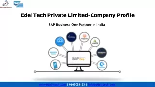 SAP business one in India