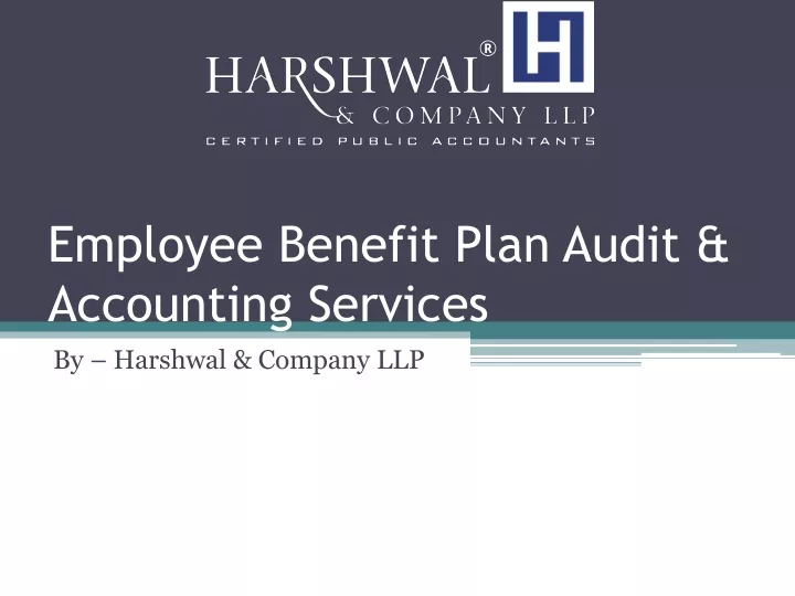 employee benefit plan audit accounting services