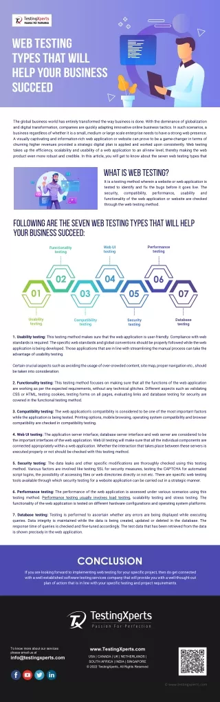 web testing types that will help your business