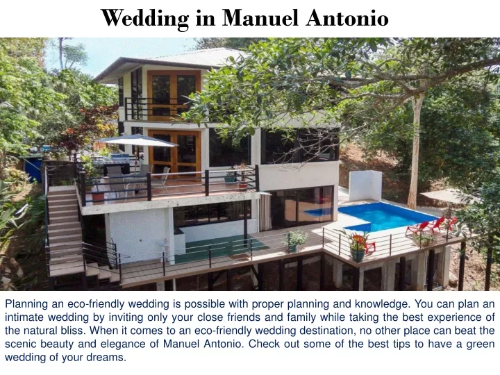 wedding in manuel antonio