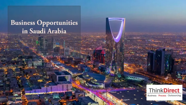 business opportunities in saudi arabia