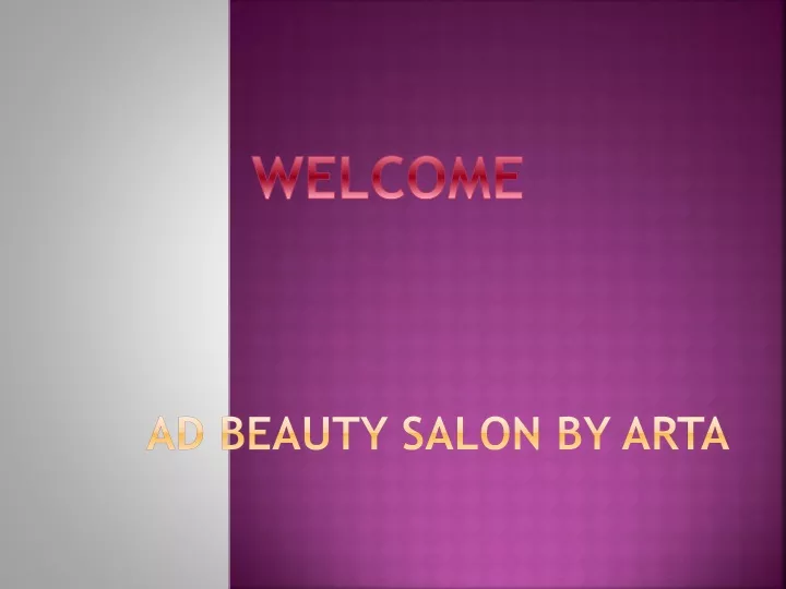 ad beauty salon by arta