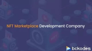 NFT Marketplace Development Company