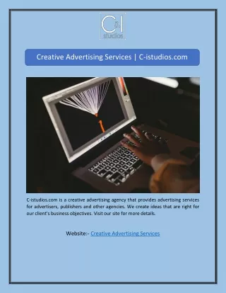 creative advertising services c istudios com
