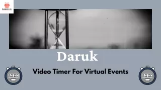 Benefits of Video Timer App for Meetings - Daruk