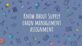 Need-Supply-Chain-Management-Assignment-Help