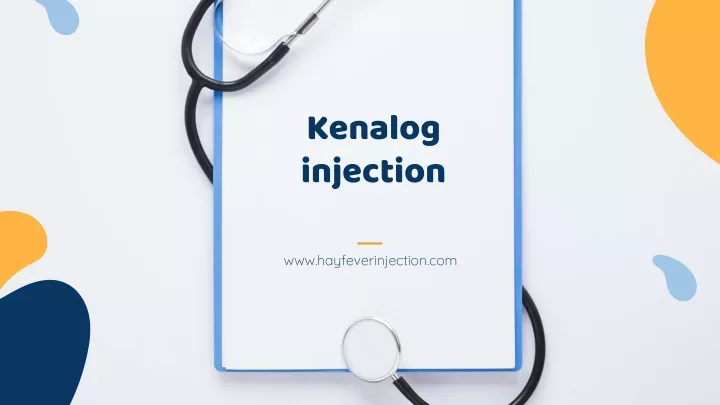 kenalog injection