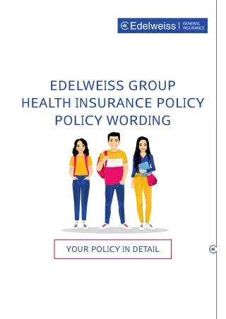 Group Health Product By Edelweiss General Insurance