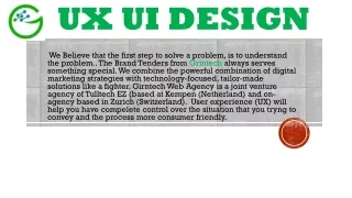 UX UI Design