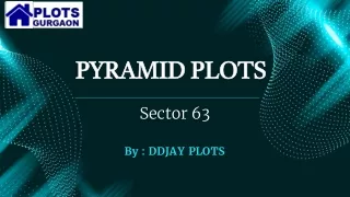Pyramid Plots Sector 63 | Residential Plots Gurgaon