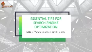 essential tips for search engine optimization