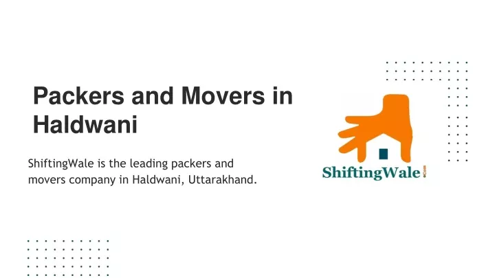 packers and movers in haldwani