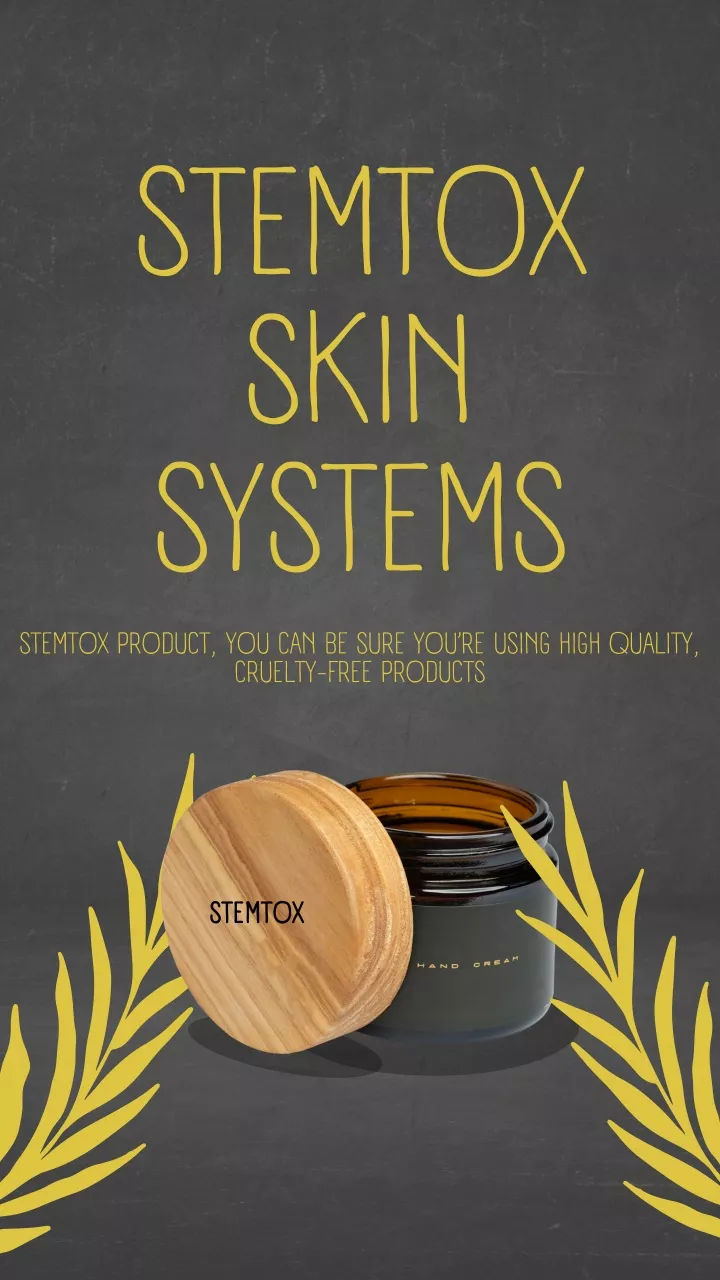 PPT - Stemtox Skin System Protect PowerPoint Presentation, free