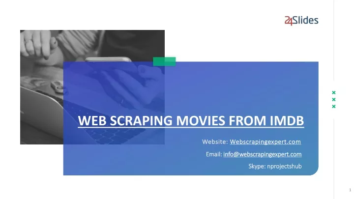 web scraping movies from imdb