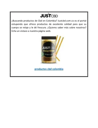 productos cbd colombia  Justcbd.com.co