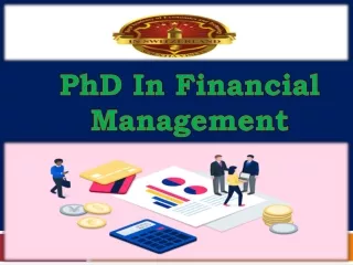 phd in financial management