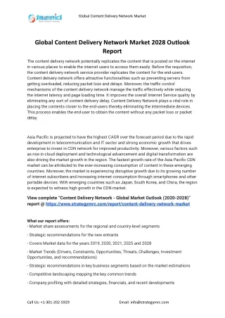 global content delivery network market