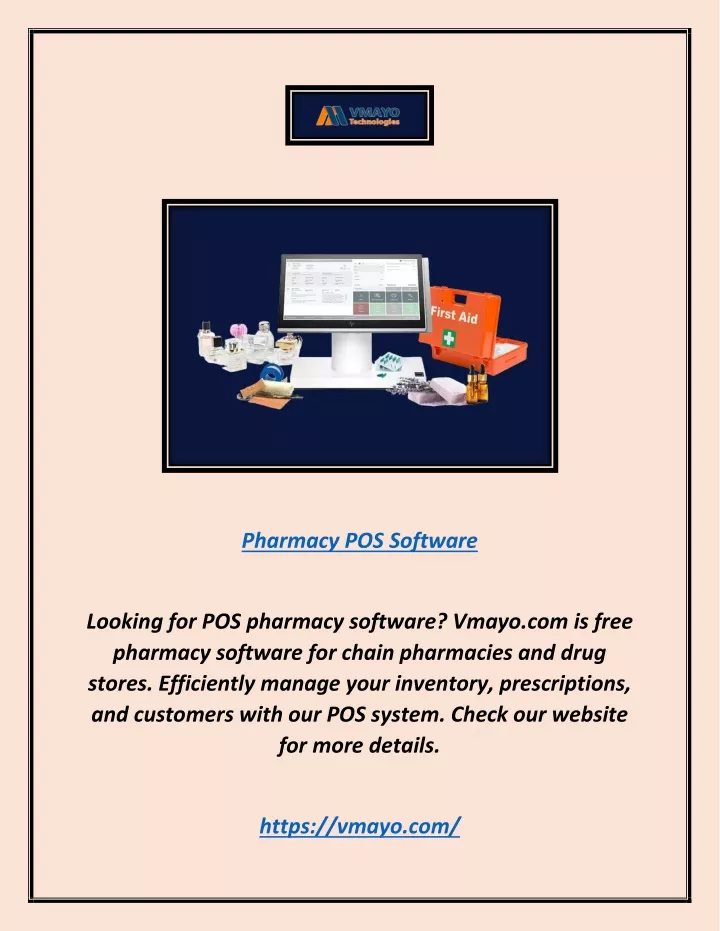 pharmacy pos software
