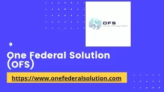 One Federal Solution (OFS)