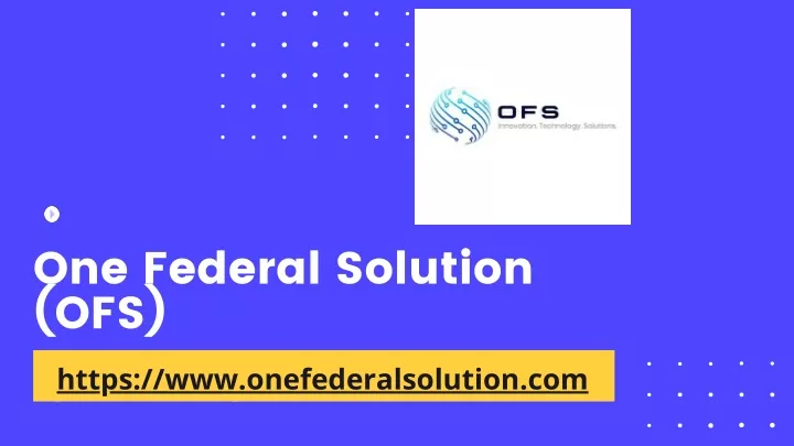 one federal solution ofs https