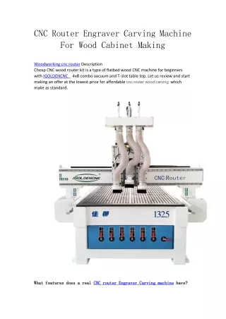 cnc router engraver carving machine for wood