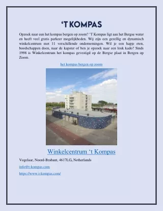 Het Kompas Bergen Op Zoom t-kompas.com