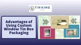 advantages of advantages of using custom using