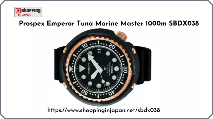prospex emperor tuna marine master 1000m sbdx038