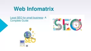 Local SEO services for small business