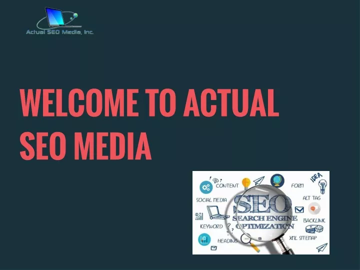 welcome to actual seo media