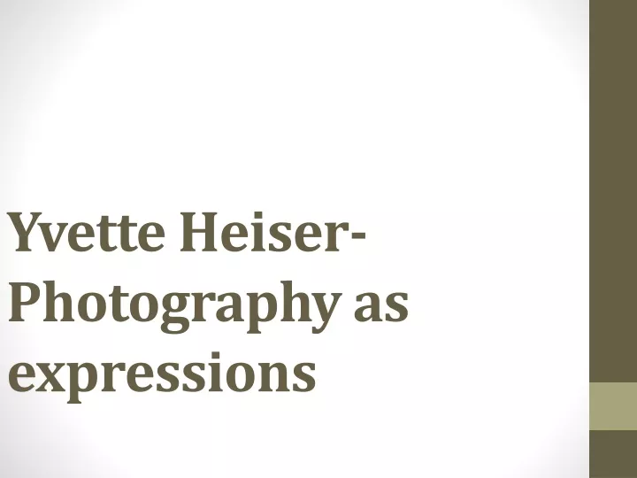 yvette heiser photography as expressions