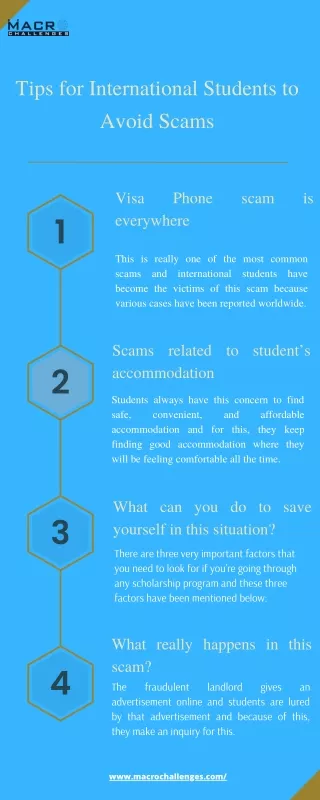 tips for international students to avoid scams