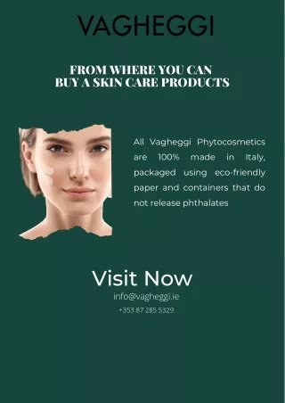 From where you can buy a skin care products