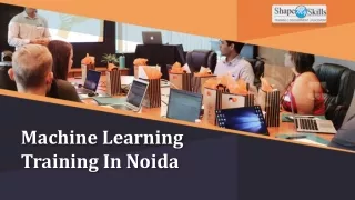machine learning training in noida
