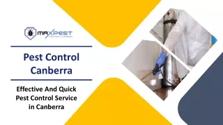 MAX Pest Control Canberra