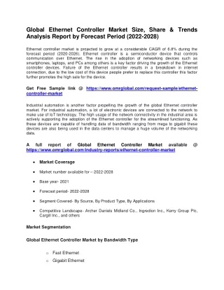 Global Ethernet Controller Market