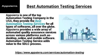 best automation testing services