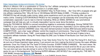 https www dope review com mission 10k review what