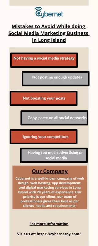 mistakes to avoid while doing social media