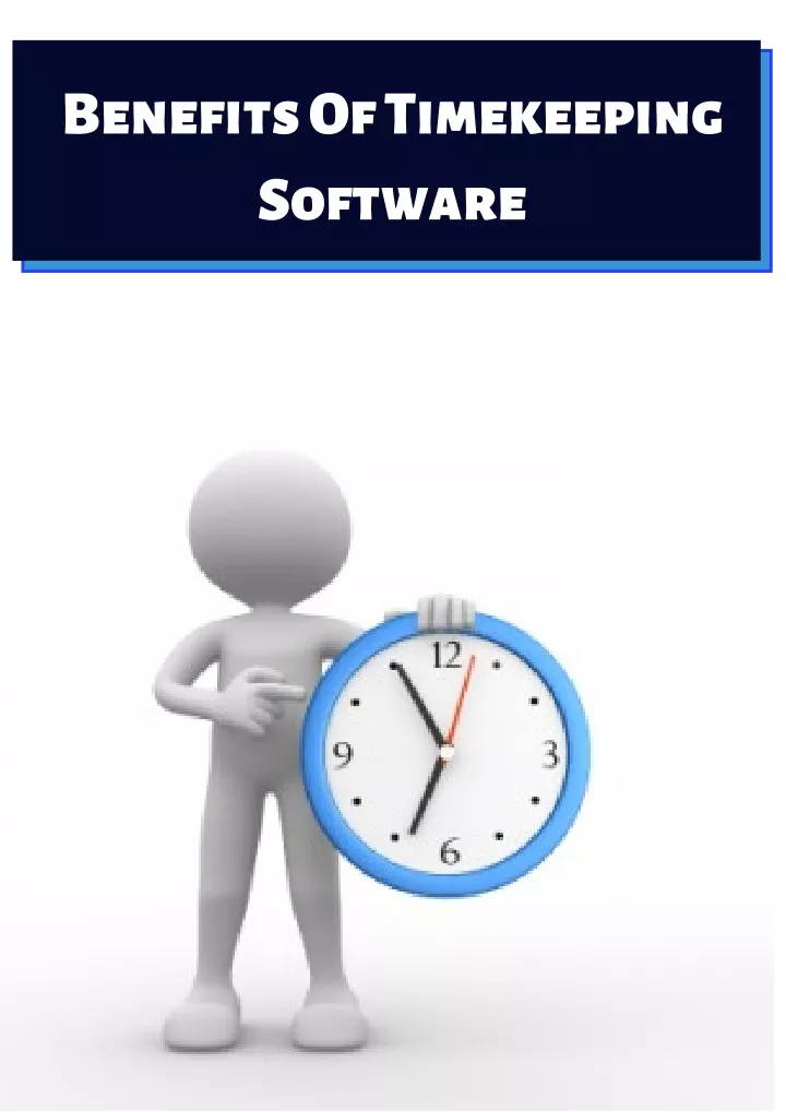 benefits of timekeeping software