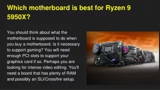 best motherboard for ryzen 9 5900x PPT