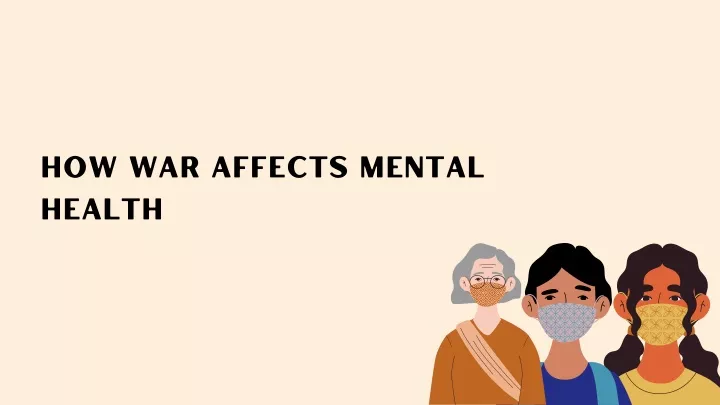 how war affects mental health