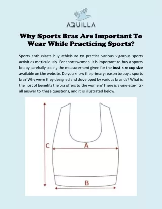 Best Supportive Sports Bra For High-Impact Workouts | Aquilla